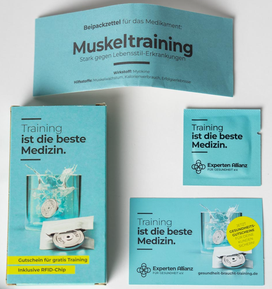 Gutschein-Kampagne: Tablette